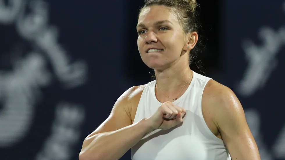 Simona Halep. Arkivbild.