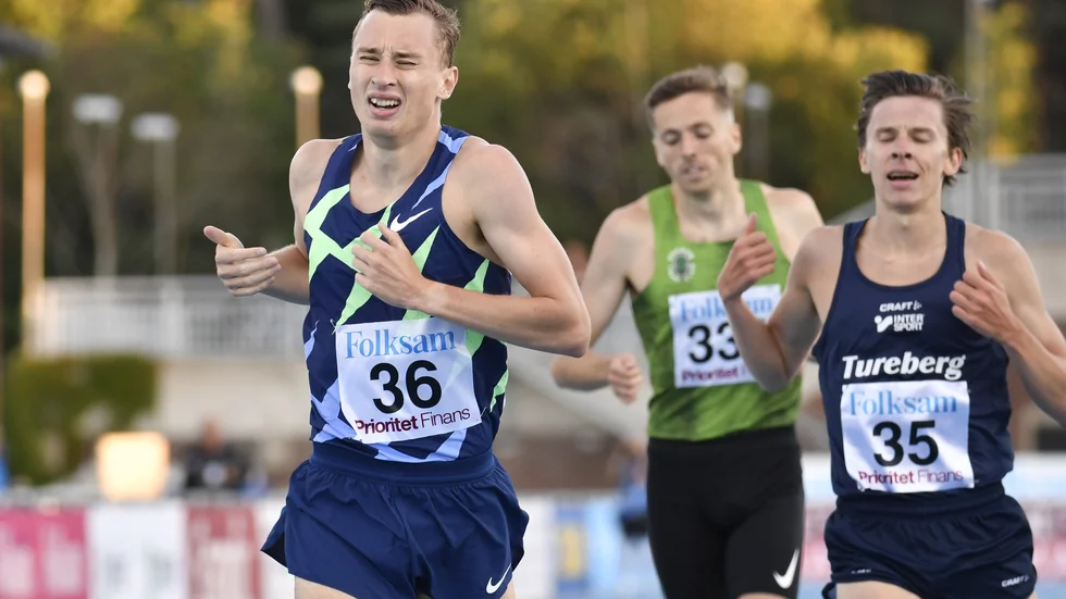 Kalle Berglund satte svenskt rekord på 2|000 meter.