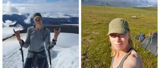 Sofia på 116-milavandring: "Björnen kom rakt emot mig"