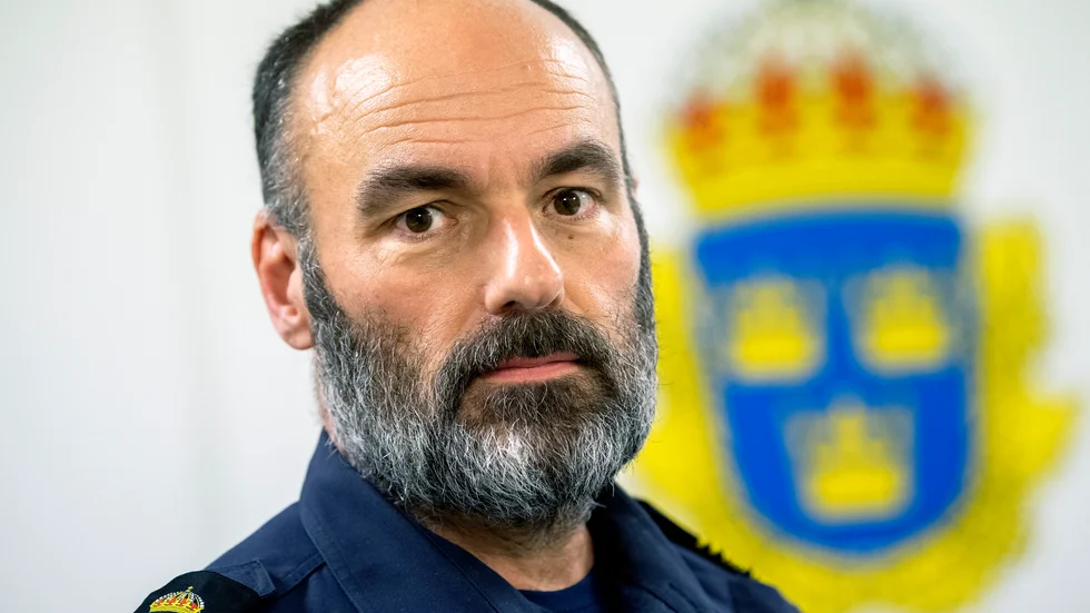 Patrik Engström, chef för gränspolisen. Arkivbild.