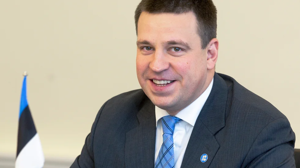 Estlands nyligen avgångne premiärminister Jüri Ratas.