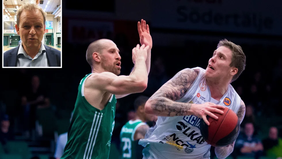 Den tidigare Luleå Hockey-spelaren Johan Strömwall (lilla bilden) är nuförtiden klubbdirektör för Södertälje BBK. 