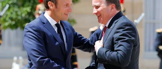 Löfven i möte med president Macron