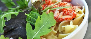 7/7: Pasta med kräftor