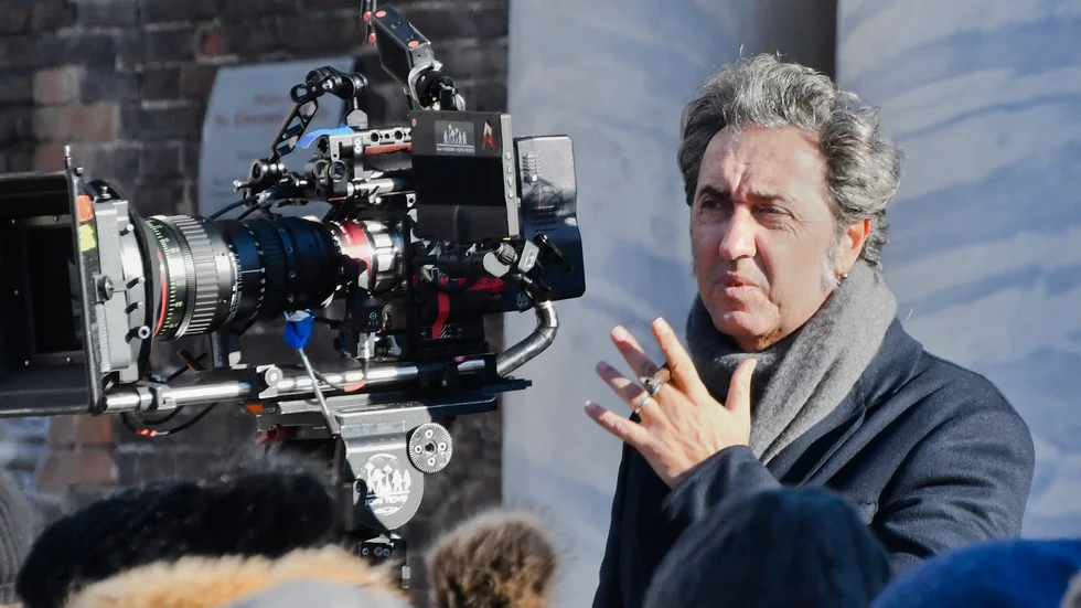 Den italienske regissören och Oscarsvinnaren Paolo Sorrentino börjar inom kort att spela in filmen "È stata la mano di dio" – "Det var Guds hand" i Neapel. Arkivbild.