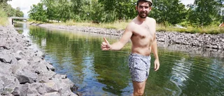 Pandemin kunde inte stoppa vår simmande reporter