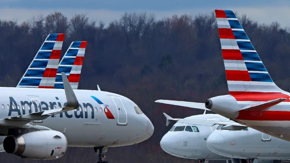 Flera stora flygbolag vill införa ett gemensamt testningsprogram av covid-19 på flygplatserna för att få igång trafiken mellan USA och Europa igen. Arkivbild.