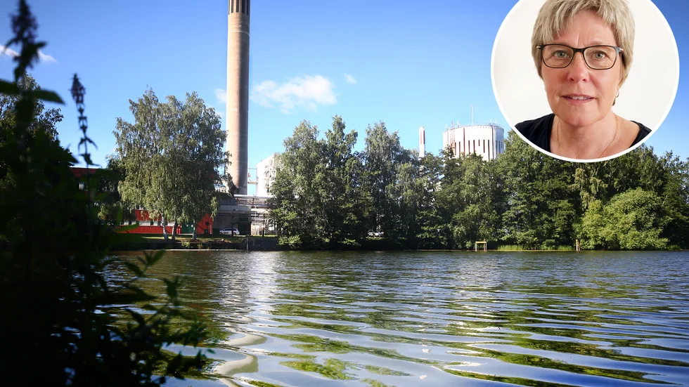 – Vi ska göra ett förebyggande underhåll på fyra stora ventiler på värmenätet, de ska bytas ut helt och hållet, säger Lotta Lejdberg, driftchef på energi på ESEM.