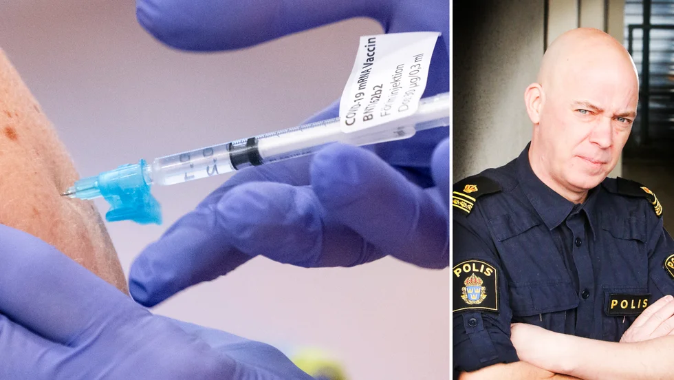Se upp för vaccinbedragare. Det varnar Thomas Bergqvist för. Han är brottsförebyggande handläggare för polisen i Södermanland.
