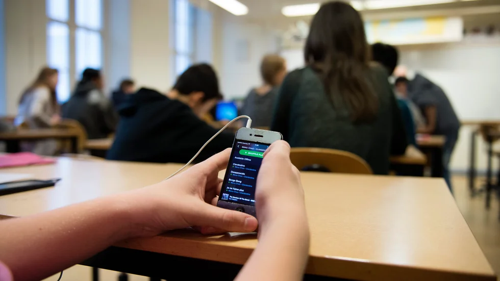 Liberalerna vill få mer ordning i skolan, bland annat genom att helt förbjuda mobiler under lektionstid.