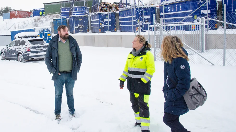 På måndag klockan 10 kommer John Carlsson (C), teknik- och servicenämndens ordförande, att inviga Trosas nya återvinningscentral