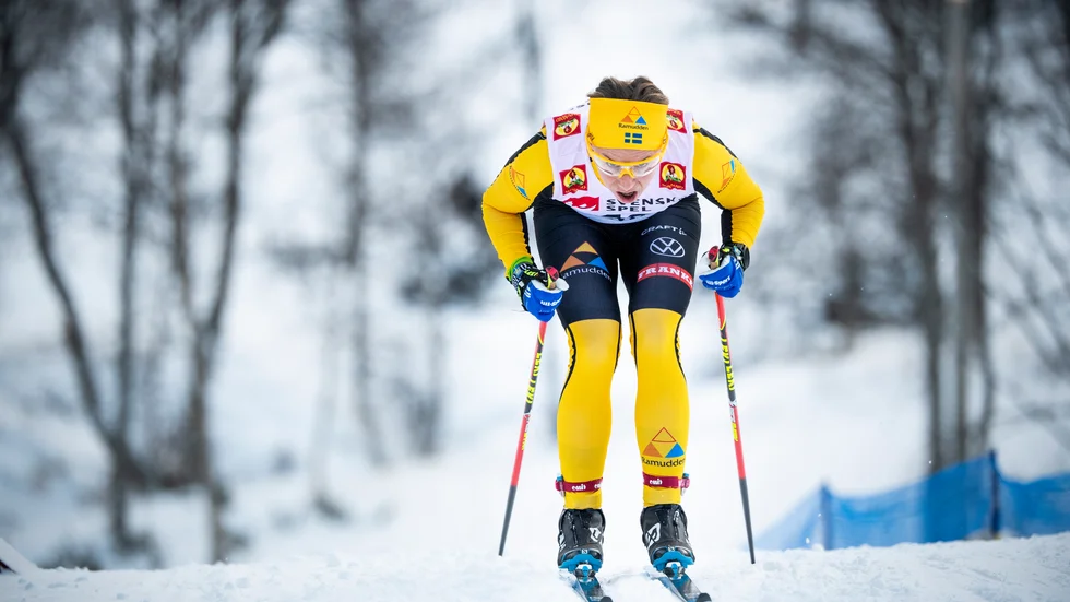 Lina Korsgren vann i Marcialonga. Arkivbild.
