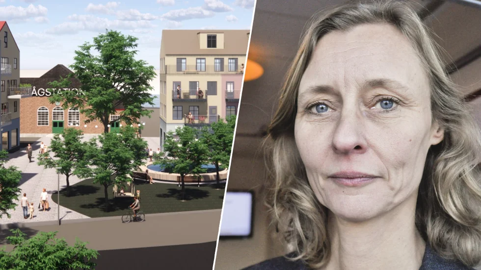 Centrumförslaget som ratades av kommunstyrelsen förra året kostade drygt en halv miljon kronor att ta fram, enligt styrelseordförande Anna Sandklef.