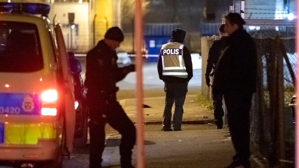 Fem personer skadades i samband med bråket i Helsingborg. Nu har två personer anhållits. Arkivbild.