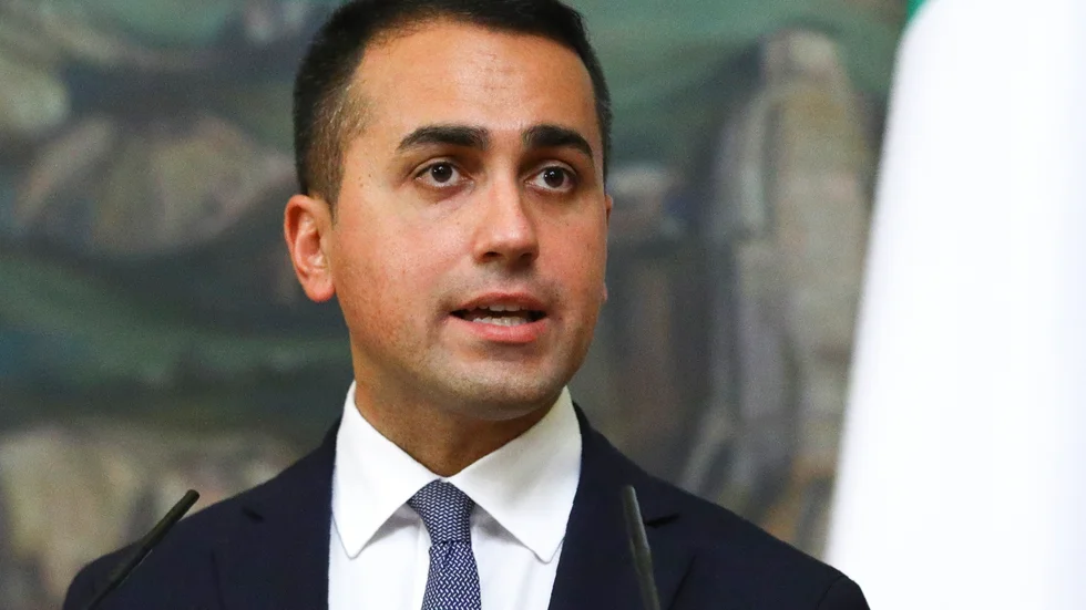 Italiens utrikesminister Luigi Di Maio. Arkivbild.