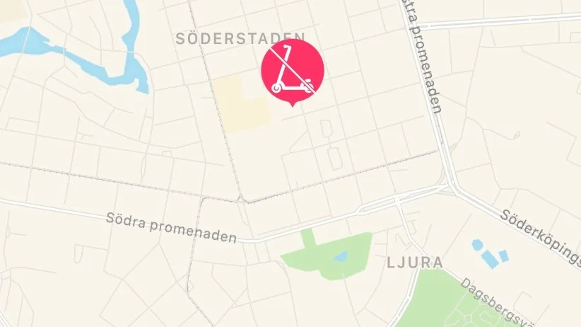 Nu finns det en app där du kan rapportera felparkerade elsparkcyklar.