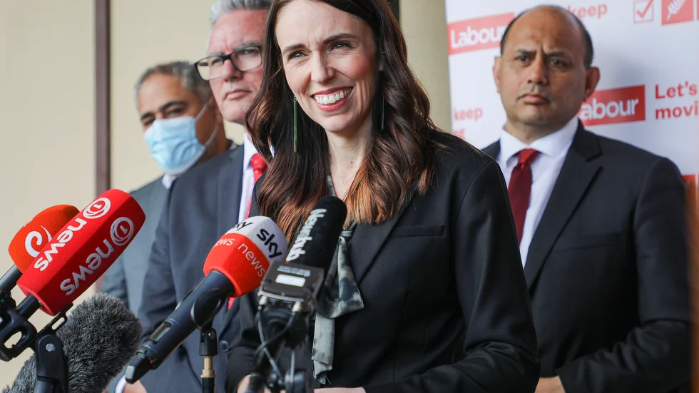 Nya Zeelands premiärminister Jacinda Ardern, här på en presskonferens förra veckan.