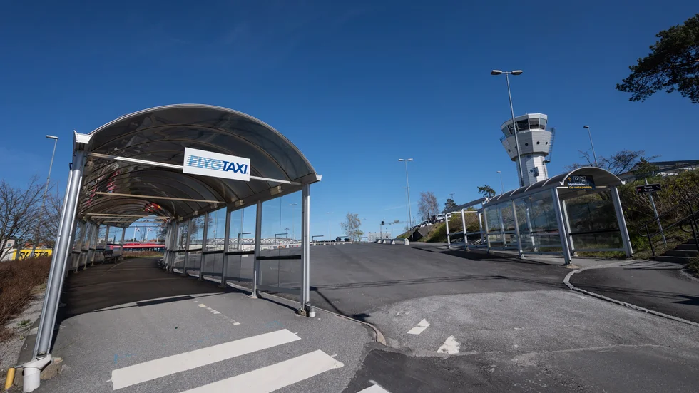 Covid-19-pandemin har slagit hårt mot Bromma flygplats. Arkivbild.