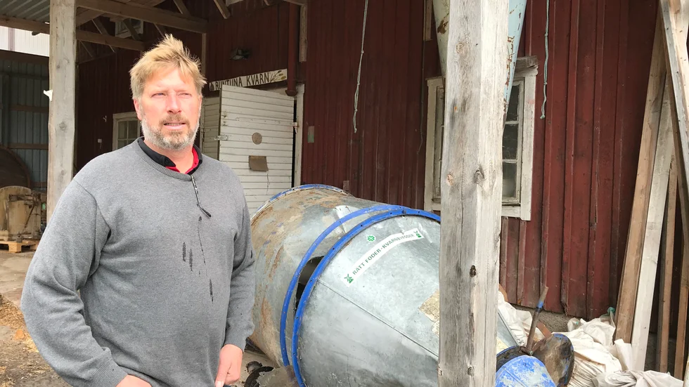 Mikael Haag äger Runtuna kvarn. Hans plan är att hyra ut lokalerna till olika verksamheter. 