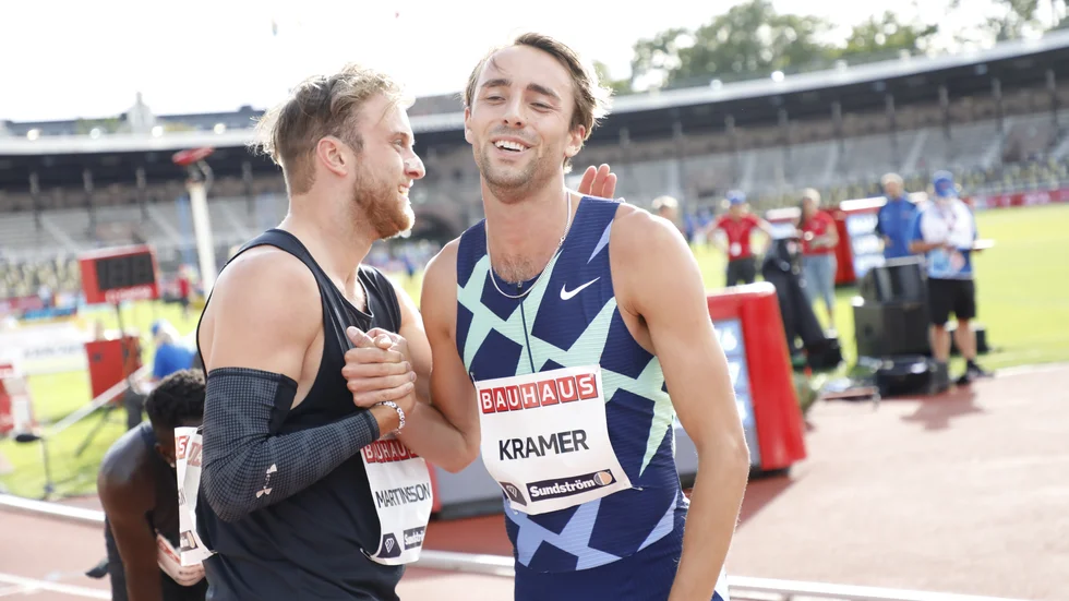 Andreas Kramer satte nytt svenskt rekord i Ostrava. Arkivbild.