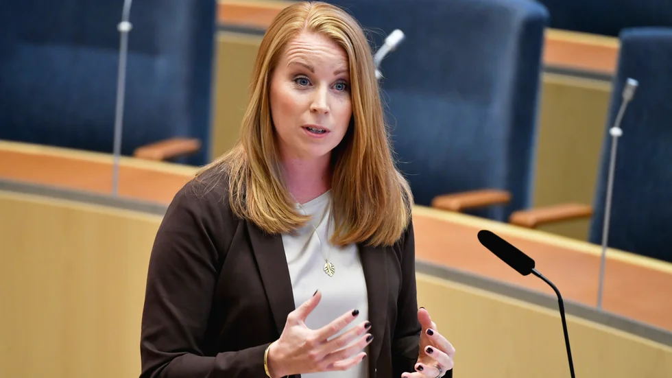 Annie Lööf (C). Arkivbild.