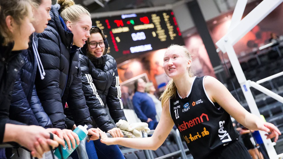 Matilda Ekh är klar för ännu en säsong i Luleå Basket.