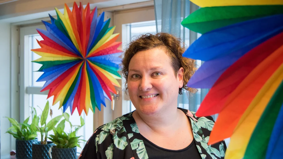 Linnéa Byberg arbetar som inflyttningsvärd och samordnare på enheten för demokrati, kommunikation och säkerhet på Bodens kommun.