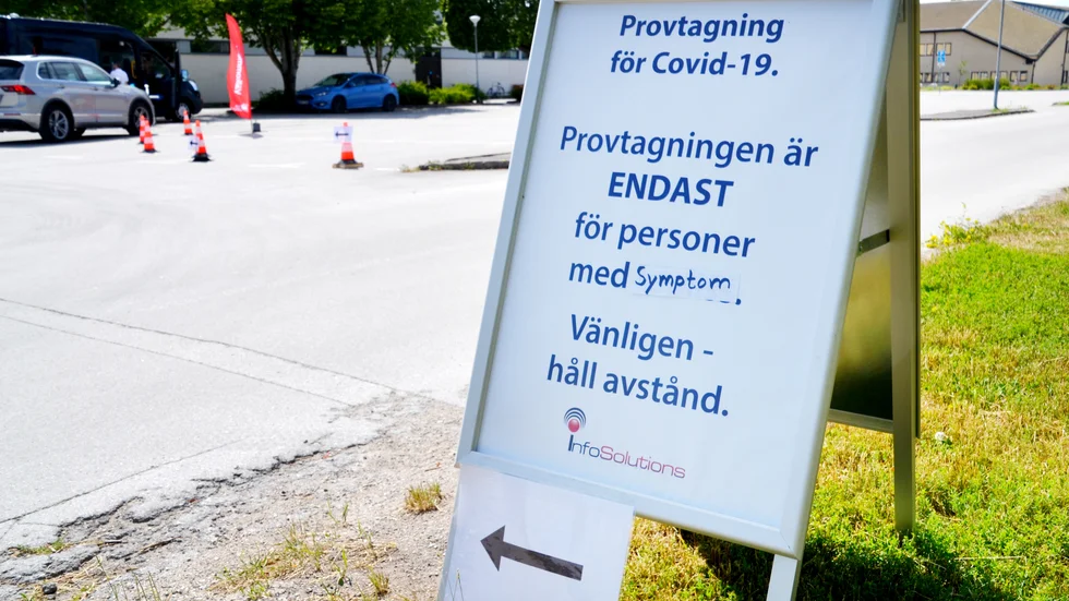 Region Gotland uppmanar gotlänningar att endast boka tid vid pågående symtom. 
