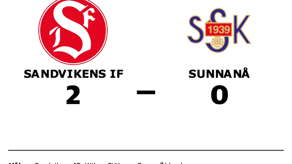Sandvikens IF vann mot Sunnanå