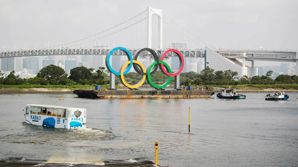 Hur många utländska besökare kommer få chansen att se OS-tävlingarna i Tokyo? Svaret kommer antagligen först nästa år. Arkivbild.
