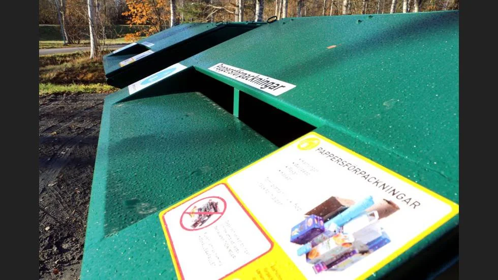 Roger Johansson skulle vilja se åtgärder vid Djupvikens återrinningsstation. (Arkivbild)