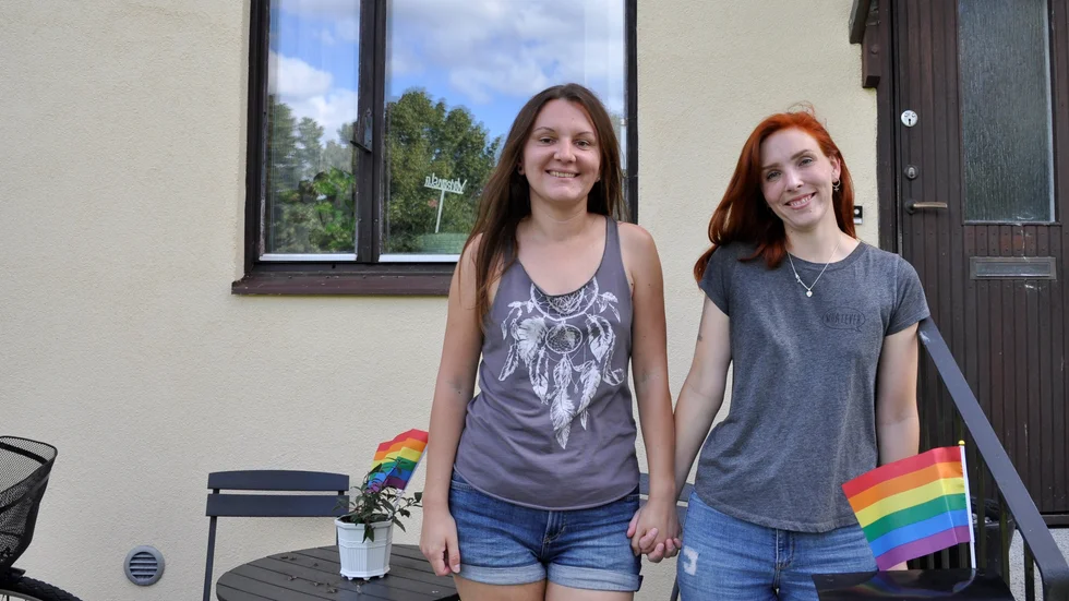 För Elin och Nataša har Pridefirandet stor betydelse. 