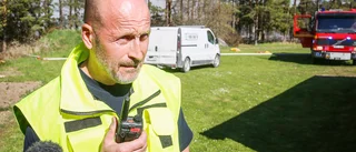 Anlagd brand: "Måste inte vara brandman för att fatta"