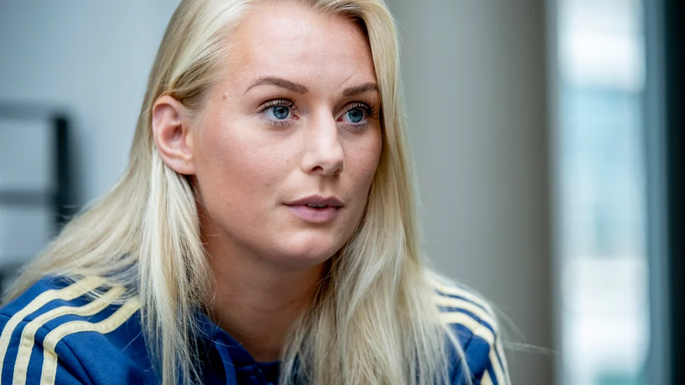 Stina Blackstenius. Arkivbild.