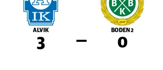 Alvik segrare hemma mot Boden 2