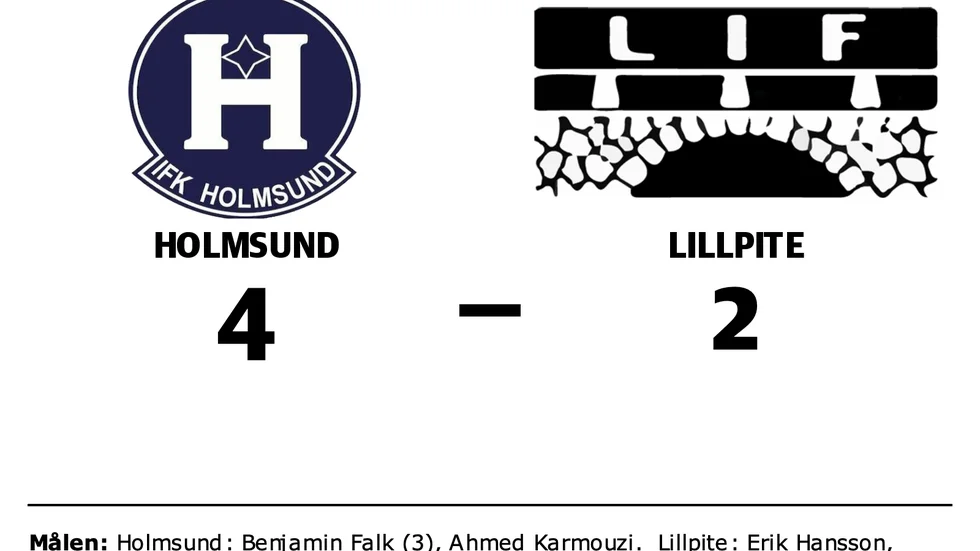 IFK Holmsund vann mot Lillpite IF