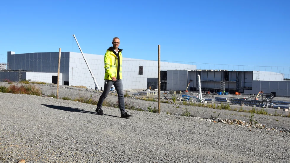 Northvolt Ett tar nu stora steg mot produktionsstart. Fabrikschefen Niclas Stengård blir den som ska leda verksamheten vid battericellsproduktionen.
