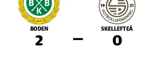 Skellefteå föll mot Boden på bortaplan