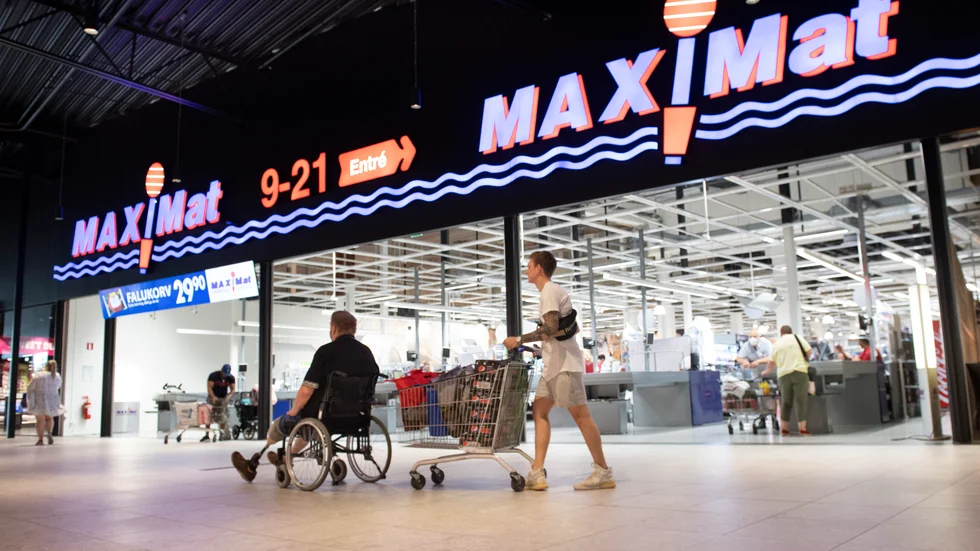 Nu kan gränshandeln i värmländska Töcksfors Shoppingcenter ta fart igen. Arkivbild.