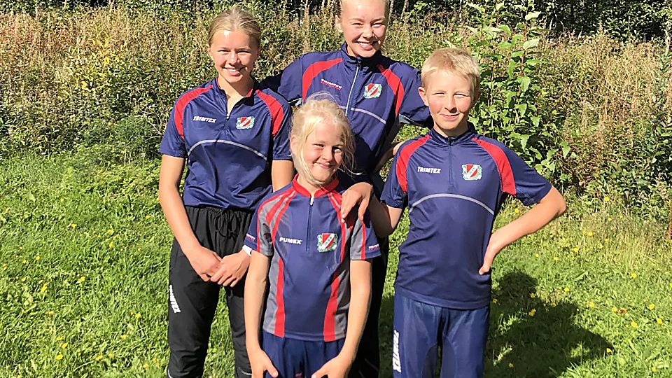  Linn Wennberg, Thea Wennberg, Love Johansson och Viggo Johansson vann alla i Norrbotten.