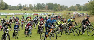 Ställer in populärt lopp för mountainbike