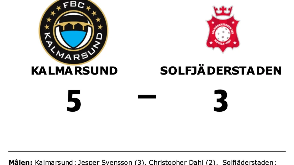 FBC Kalmarsund Ungdom vann mot Solfjäderstadens IBK