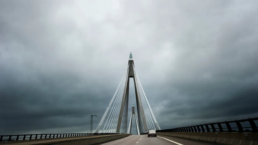 Uddevallabron stängs för underhåll i helgen. Arkivbild.