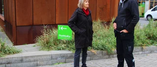 Nu tar skogen plats på Nya torget