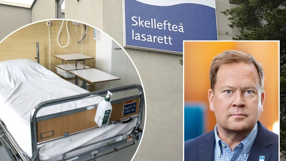 Brist på slutenvårdsplatser vid Skellefteå lasarett kan leda till inställda operationer. ”Vi hoppas att det är ett temporärt problem”, säger Magnus Hedström, områdeschef för länssjukvårdsområde 1. 