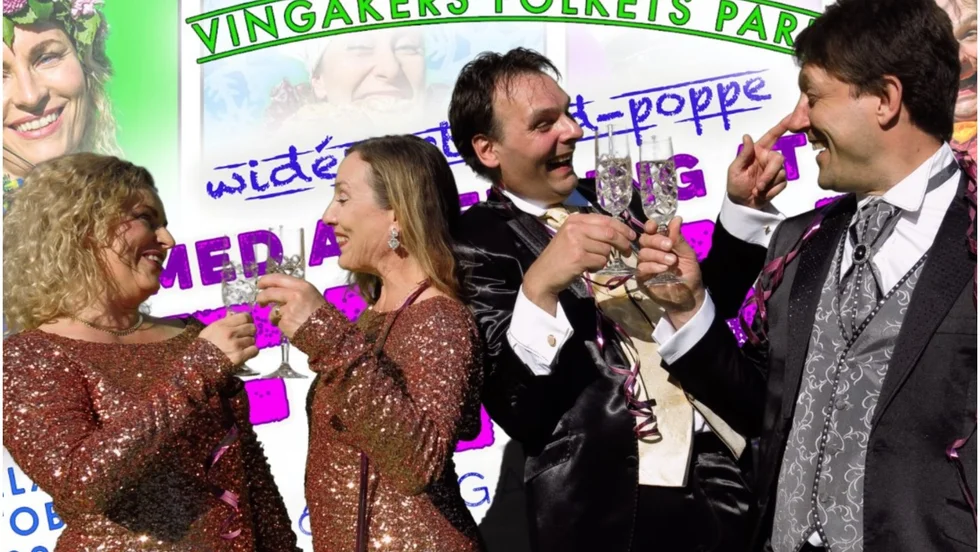 Showgruppen Widén-Strand-Poppes nya föreställning "Med anledning att fira" har premiär lördag 2 oktober i Vingåker Folkets park. 