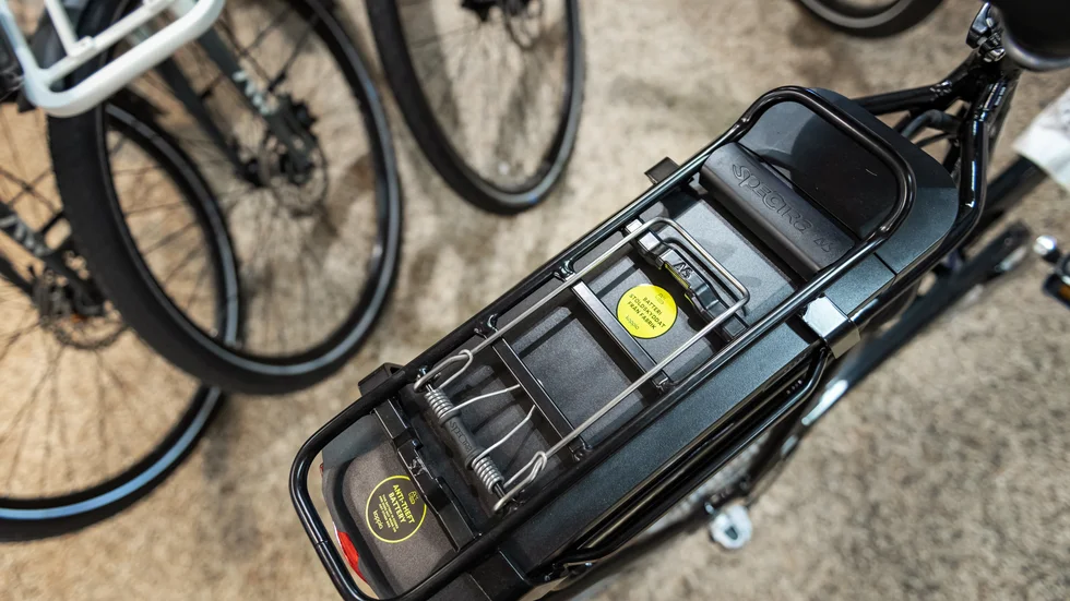 Vad gäller de cykeldelar som stjäls ligger batterier till elcyklar på topp.