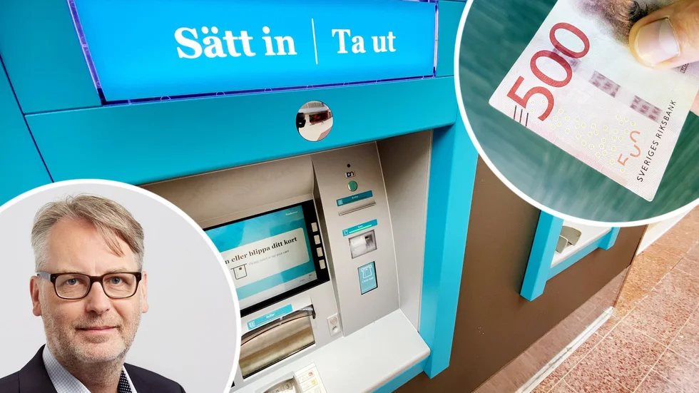 Sörmlänningar tar ut mer pengar än genomsnittssvensken och Sörmland ligger på femte plats i Sverige. Johan Nilsson, kund- och marknadschef på Bankomat AB.