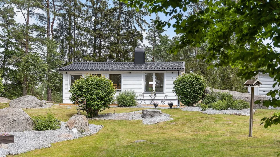 Annonsen för fritidshuset i Moga klickades mest under förra veckan. 