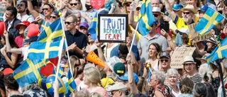 Influencer gjorde reklam för pandemi-förnekarnas fest